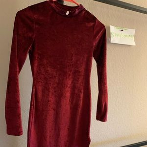 Velvet Red Dress❤️❣️